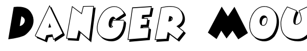 Danger Mouse font preview